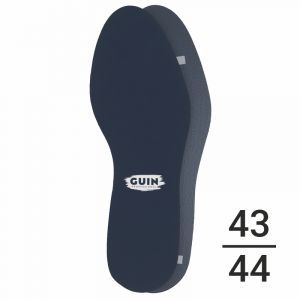 Стельки из натуральной кожи с покрытием Soft-touch GUIN синий 43-44 (не красят носки) Стельки из натуральной кожи с покрытием Soft-touch GUIN синий 43-44 (не красят носки)