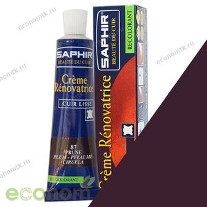 Жидкая кожа Saphir Cream Renovating сливовый 25 мл Жидкая кожа Saphir Cream Renovating сливовый 25 мл