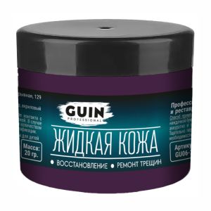 Жидкая кожа для ремонта и реставрации 20 г. Guin (фиолетовый 4007) Жидкая кожа для ремонта и реставрации 20 г. Guin (фиолетовый 4007)