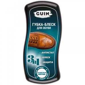 Губка блеск для кожаной обуви GUIN ( бесцветный )1/72 Губка блеск для кожаной обуви GUIN ( бесцветный )1/72