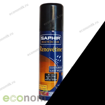 Аэрозоль для замши и нубука чёрный Saphir Special Daim Nubuck 200 мл Аэрозоль для замши и нубука чёрный Saphir Special Daim Nubuck 200 мл