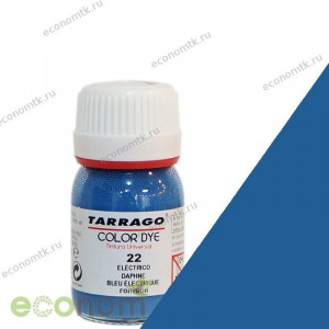 Краска для кожи на водной основе Tarrago Color Dye 25 мл голубой Краска для кожи на водной основе Tarrago Color Dye 25 мл голубой