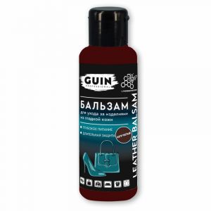Бальзам для гладкой кожи GUIN 100 мл. коричневый 1/6 Бальзам для гладкой кожи GUIN 100 мл. коричневый 1/6