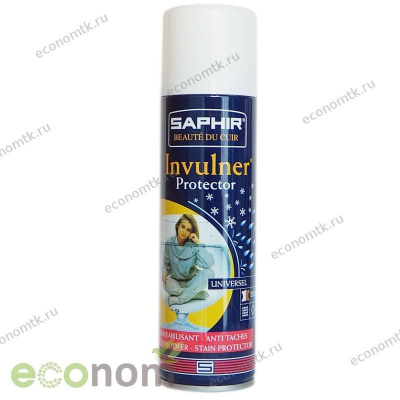 Пропитка для всех видов кож 250 мл бесцветная Saphir Invulner Пропитка для всех видов кож 250 мл бесцветная Saphir Invulner