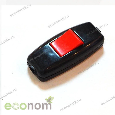 Выключатель навесной Alsu черный Выключатель навесной Alsu черный