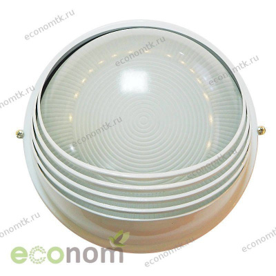 Светильник уличный Vito VT-334 Белый с решёткой круглый Светильник уличный Vito VT-334 Белый с решёткой круглый