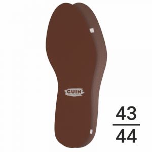 Стельки из натуральной кожи с покрытием Soft-touch GUIN темно-коричневый 43-44 (не красят носки) Стельки из натуральной кожи с покрытием Soft-touch GUIN темно-коричневый 43-44 (не красят носки)