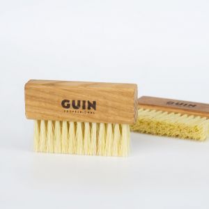 Щетка для обуви 90х30х20 мм. Guin (натуральное волокно тампико, бук, воск)  Щетка для обуви 90х30х20 мм. Guin (натуральное волокно тампико, бук, воск)