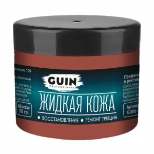 Жидкая кожа для ремонта и реставрации 20 г. Guin (средне-коричневый 8004) Жидкая кожа для ремонта и реставрации 20 г. Guin (средне-коричневый 8004)