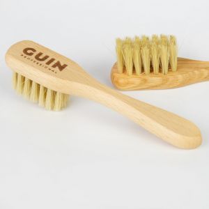 Щетка намазок 160Х32Х12 мм Guin (натуральная щетина белая, бук, воск) Щетка намазок 160Х32Х12 мм Guin (натуральная щетина белая, бук, воск)