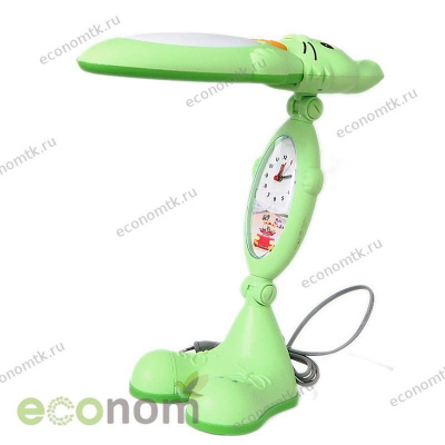 Настольная лампа детская Horoz HL036 Котенок Зеленый Настольная лампа детская Horoz HL036 Котенок Зеленый