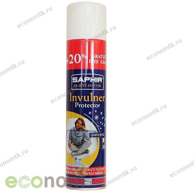 Пропитка для всех видов кож 300 мл бесцветная Saphir Invulner Пропитка для всех видов кож 300 мл бесцветная Saphir Invulner