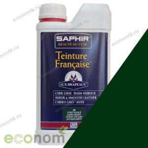 Краситель для кожи и замши Saphir Teinture 0,5л темно-зеленый Краситель для кожи и замши Saphir Teinture 0,5л темно-зеленый