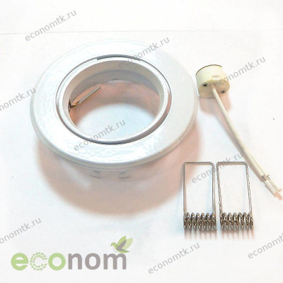 Встраиваемый светильник Horoz HL757 галогенный Белый Встраиваемый светильник Horoz HL757 галогенный Белый