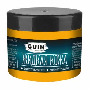 Жидкая кожа для ремонта и реставрации 20 г. Guin (Канарейка 1037) Жидкая кожа для ремонта и реставрации 20 г. Guin (Канарейка 1037)