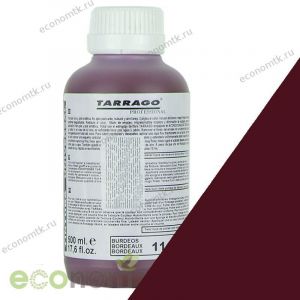 Краситель для гладкой кожи 500 мл бордо Tarrago Self Shine Color Dye Краситель для гладкой кожи 500 мл бордо Tarrago Self Shine Color Dye