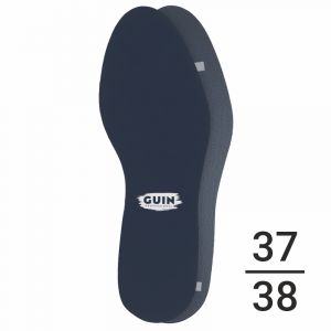 Стельки из натуральной кожи с покрытием Soft-touch GUIN синий 37-38 (не красят носки) Стельки из натуральной кожи с покрытием Soft-touch GUIN синий 37-38 (не красят носки)