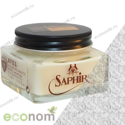 Крем краска бесцветный Saphir Medaille Cordovan 75 мл стекло Крем краска бесцветный Saphir Medaille Cordovan 75 мл стекло