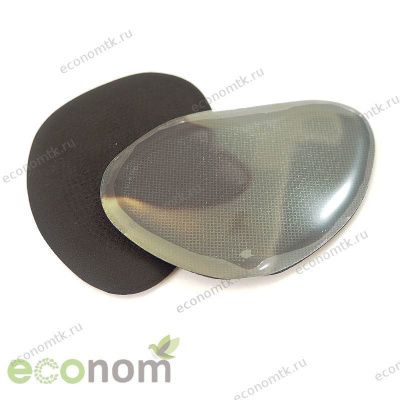 Полустельки гелевые черные тонкие Corbby Half Gel Premium Black для передней части стопы Полустельки гелевые черные тонкие Corbby Half Gel Premium Black для передней части стопы