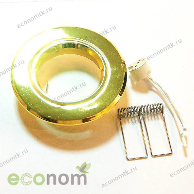 Встраиваемый светильник Horoz HL757 галогенный Золото Встраиваемый светильник Horoz HL757 галогенный Золото