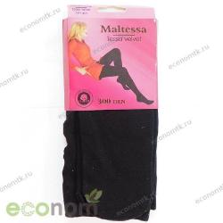 Колготки на флисе Maltessa Tessa Velvet 300 den Темный меланж размер 4 Колготки на флисе Maltessa Tessa Velvet 300 den Темный меланж размер 4