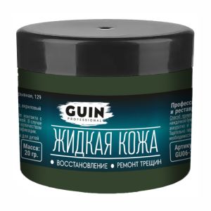 Жидкая кожа для ремонта и реставрации 20 г. Guin (хаки 6014) Жидкая кожа для ремонта и реставрации 20 г. Guin (хаки 6014)