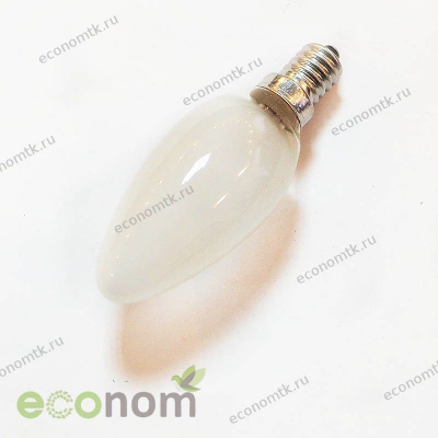 Лампа накаливания GE Свеча матовая E14 40Вт Лампа накаливания GE Свеча матовая E14 40Вт