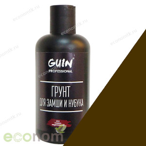 Грунтовка для замши и нубука Guin 250 мл темно-коричневая Грунтовка для замши и нубука Guin 250 мл темно-коричневая
